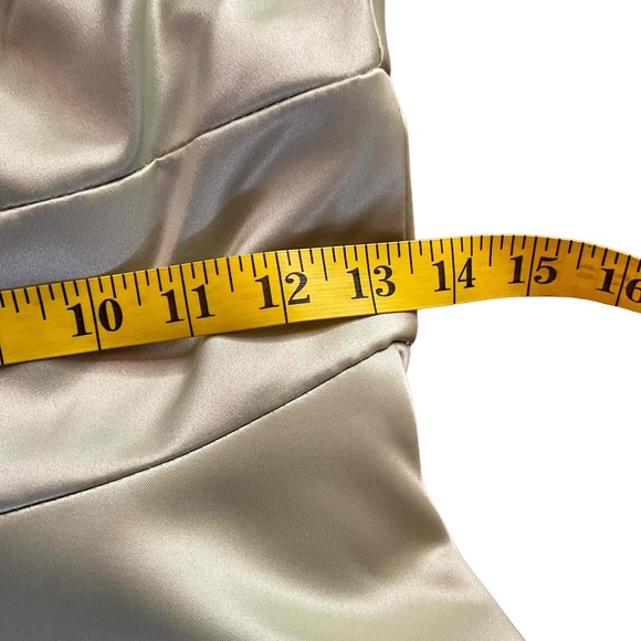 Narianna Womens Sage Green Strapless Sweetheart Pleated Homecoming Dress XS - Picture 6 of 10